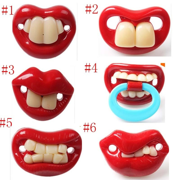 Baby Funny Dummy Pacifier Soother Baby Toddler Joke Prank 17 Designs Wish