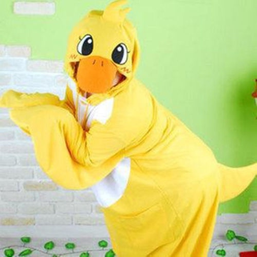 Fluffy discount duck onesie