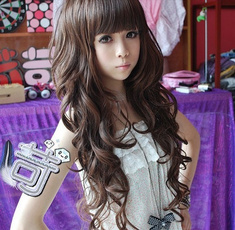wig, Fashion, womenhair, synthetic wig