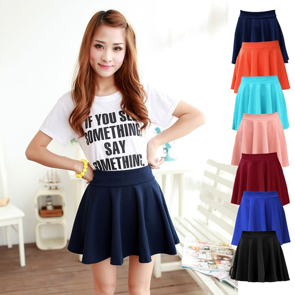 Chiffon skirt with outlet shorts