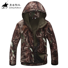 TAD Gear Tactical Softshell Camouflage Outdoors Jacket Set Men Army Sport Waterproof Hoody Clothing Set Military Jacket