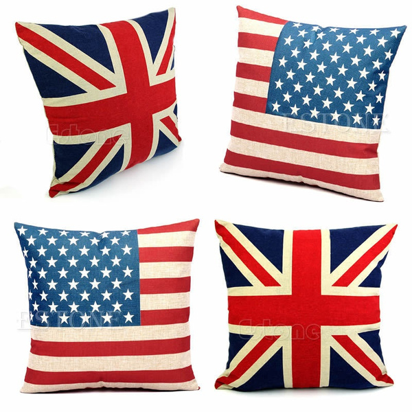 Large union jack on sale cushion