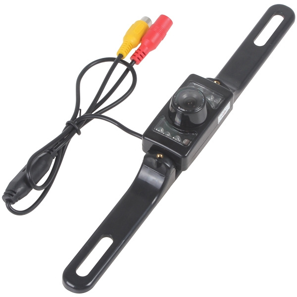 Waterproof 7 led ir night vision 1 3 inch color cmos car rearview