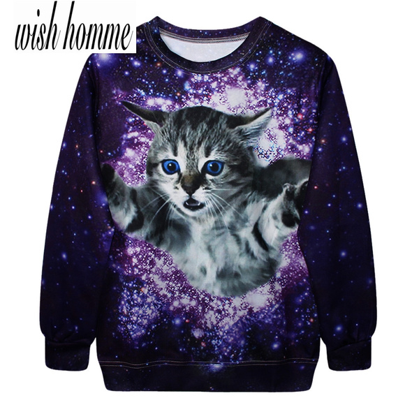 galaxy cat sweater