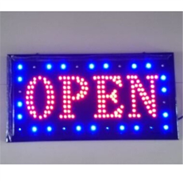 Neon Lights LED Animated Open Sign Customers Attractive Sign  Shop Sign 