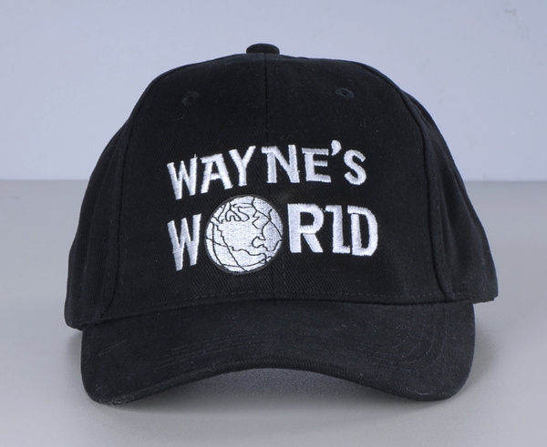 Wayne's World Embroidered Logo Baseball 