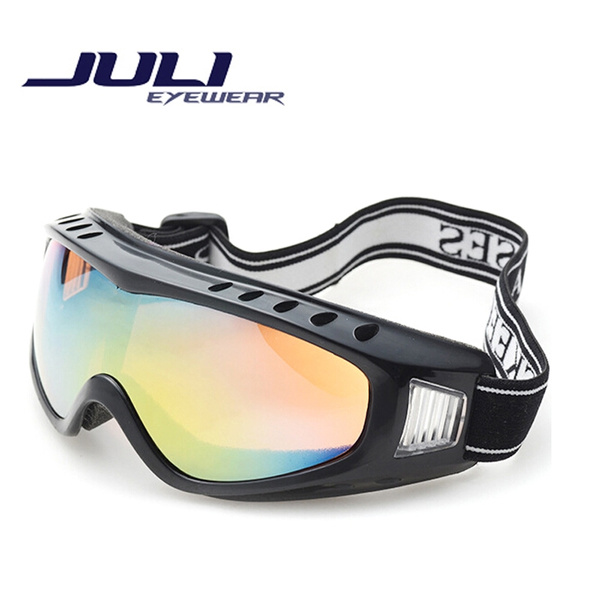 JULI Eyewear Fashion New Outdoor Windproof Glasses Ski Goggles Dustproof Snow  Glasses Men Motocross Riot Control Goggles Downhill ksl-1