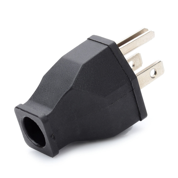 SS160 US Power Plug Adapter Black (AC 125V) Wish