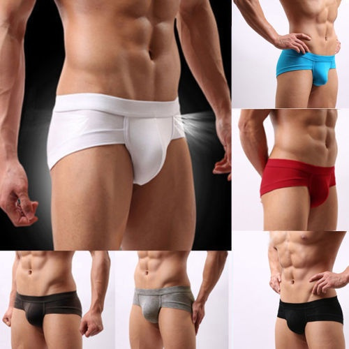 Calzoncillos bóxer suaves para hombres sexis, calzoncillos con bolsa  abultada, bañadores, ropa interior S M L | Wish