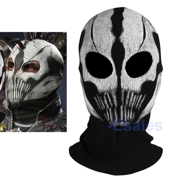 CALL OF DUTY HALLOWEEN GHOSTS SKULL HOOD FACE MASK COSPLAY