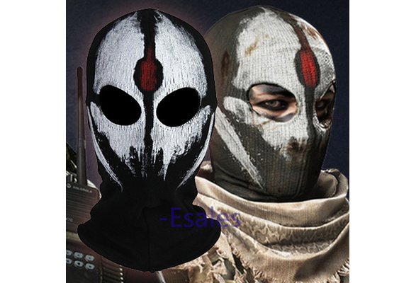 Máscara Ghost Soldado Anônimo Call Of Duty cosplay com balaclava