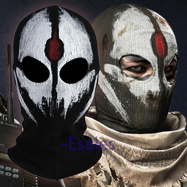 CALL OF DUTY HALLOWEEN GHOSTS SKULL HOOD FACE MASK COSPLAY