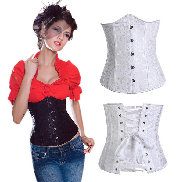 Lace Black Corsets & Bustiers for Women for sale