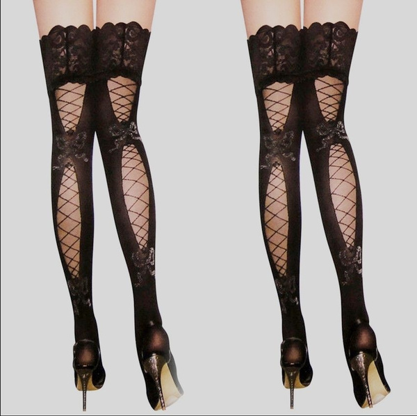 women Panty-hose Thigh High Tights 