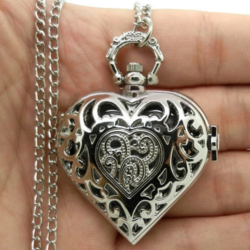 Heart pocket outlet watch