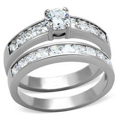 Steel, Engagement, Jewelry, Stainless Steel