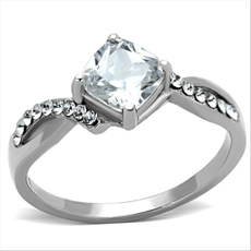 Steel, Engagement, Jewelry, Stainless Steel