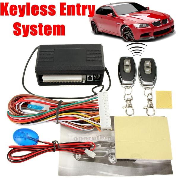 Universal Car Remote Central Kit Door Lock Vehicle Keyless Entry System