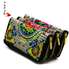 butterfly, Flowers, handbags purse, Cloth