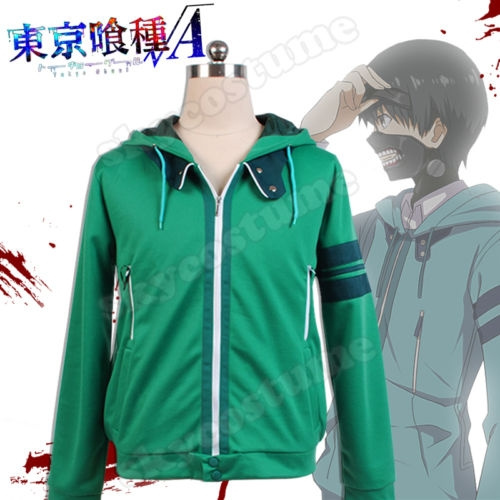 kaneki green hoodie