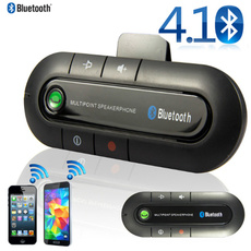4.1 Bluetooth Wireless Handsfree Magnetic Slim Car Kit Speaker Phone Sun Visor Clip