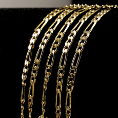 yellow gold, goldplated, Jewelry, Chain
