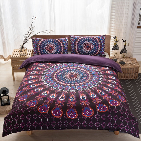Textile Bedding Set Roupa De Cama Bed, King Size Moroccan Duvet Covers Uk
