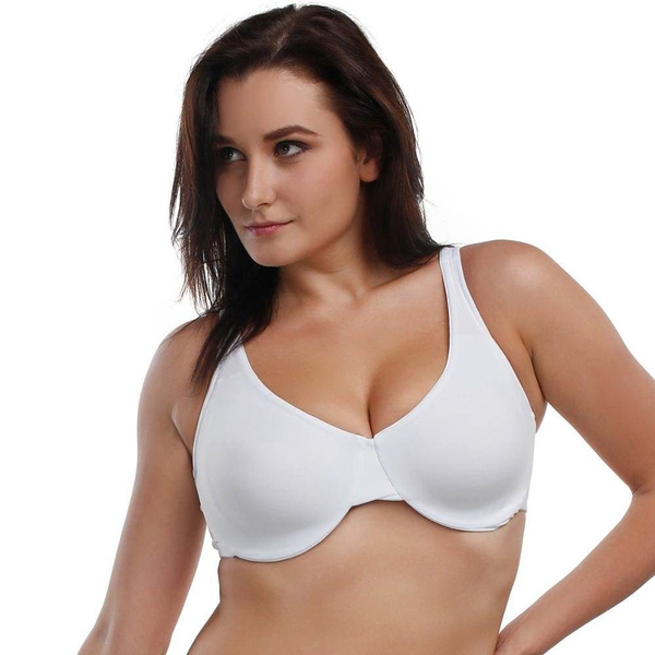 seamless adjustable bra breast reduction professional plus size large cup  full cup underwear 34 36 38 40 42 C D DD DDD F