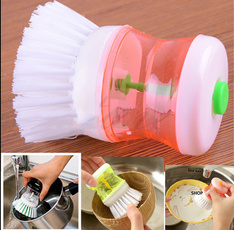 New Kitchen Wash Tool Pot Pan Dish Bowl Palm Brush Scrubber Cleaning Cleaner