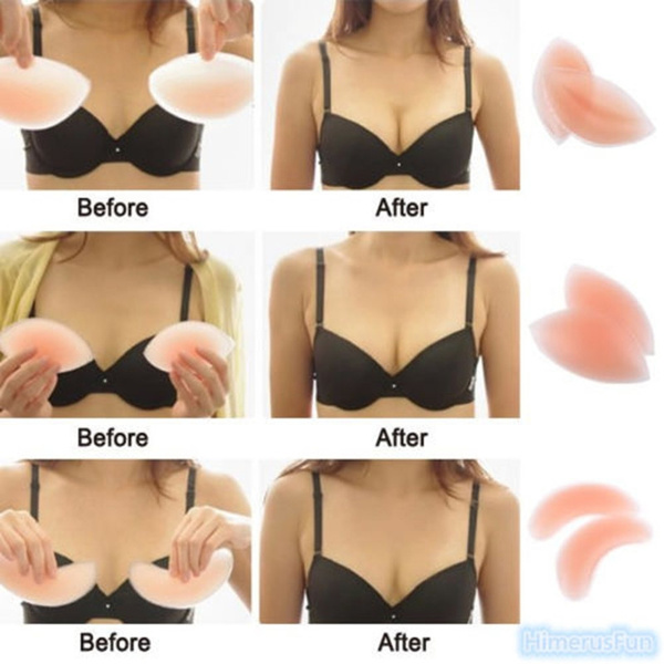 Silicone gel shop bra cups