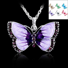 butterfly, purplebutterfly, jewelryxmasgift, Flowers