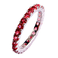 Jewelry, Silver Ring, ruby, roundcutring