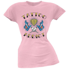 pink, tattoo, Old Glory, Fashion