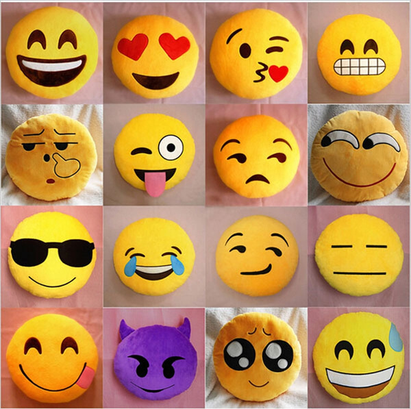 cute emoji pillows