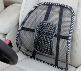 Car Seat Office Chair Massage Back Lumbar Support Mesh Ventilate Cushion Pad
