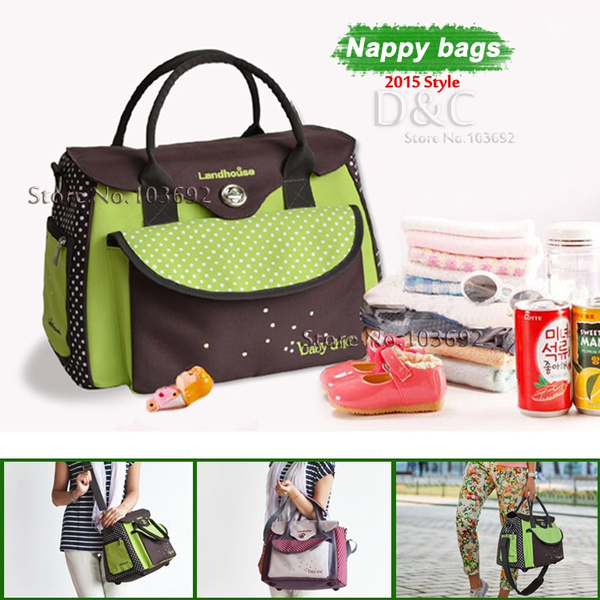 diaper bolsa green