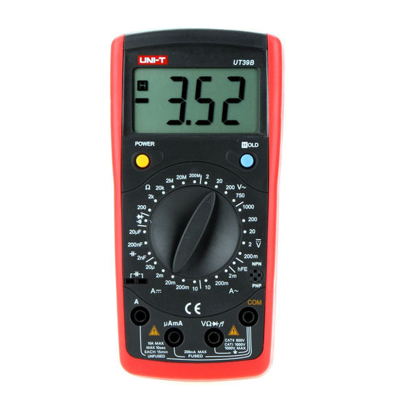 UNI-T UT39B LCD Backlight General Digital Multimeters w/Capacitance ...