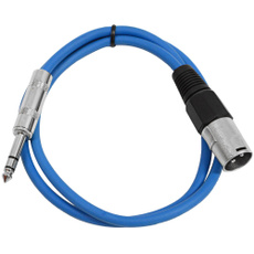 Cord, Blues, xlrtotr, modelnumbersatrxlm3blue