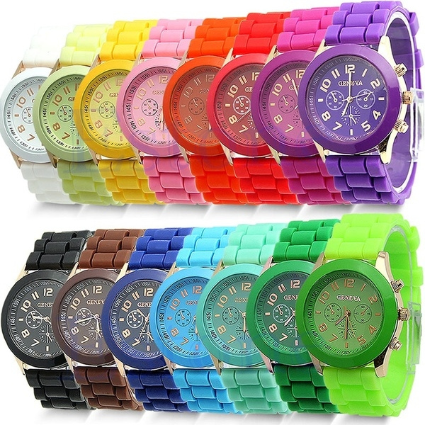 Toy Watch Women's Jelly Green Dial, Green Silicone Watch - 1588NC | JTV.com