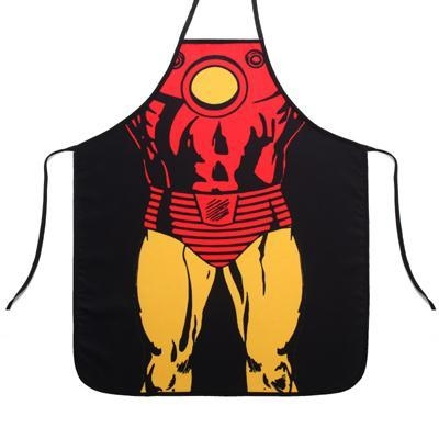 Cartoon Cooking Apron BBQ Party Funny Novelty Apron Naked Men Women