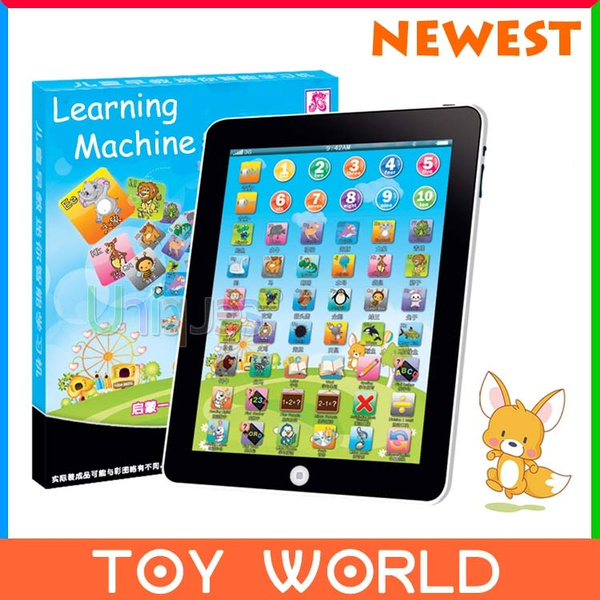 Toy Tablet English Computer Laptop Y Pad Kids Game Music Phone Early ...