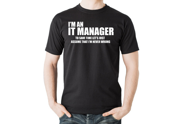 it manager t shirt