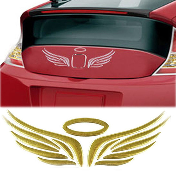 3D Angel Wing Car Stickers Decal Emblem Badge Logo Decoration | Wish