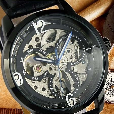 mickey mouse skeleton watch