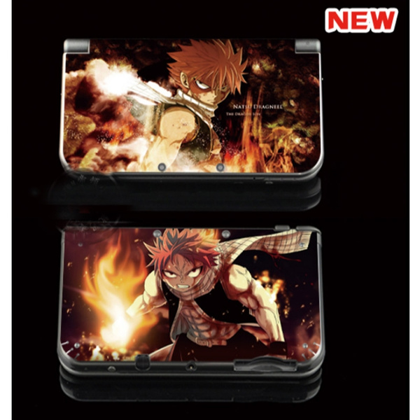 Anime Fairy Tail Vinyl Decal Skin Sticker Cover For New Nintendo 3ds Xl Ll Wish