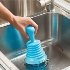 Household  Powerful Sink Drain Pipe Pipeline Dredge Suction Cup Toilet Plungers