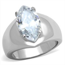 Steel, Engagement, Jewelry, Stainless Steel