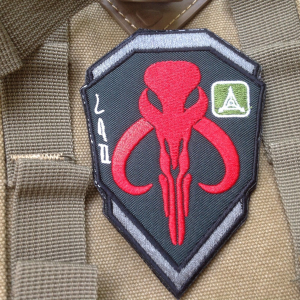 Star Wars Boba Fett Mandalorian Operator Morale Patch. Perfect for Your Tactical