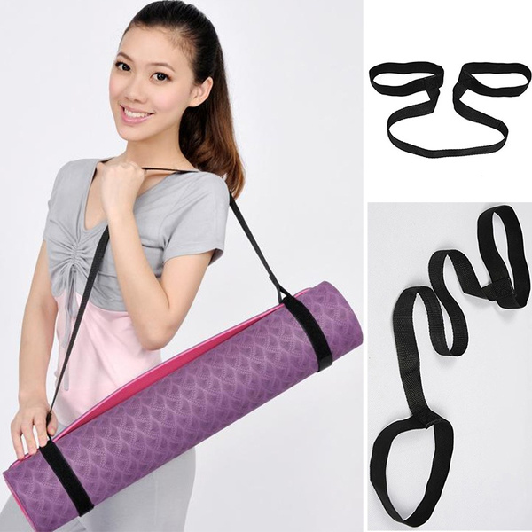 ❤️ Ajustable Sling Carrier Shoulder Carry Strap Belt Canvas for Yoga Mats
