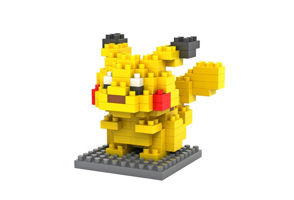 Loz Nanoblock For Pokemon Pikachu 1pcs Micro Blocks Educational Toy Wish